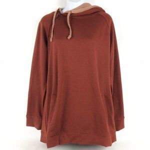 Women's Maurices Hoodie Sweater Draw-String size L